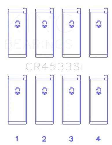 Rod Bearing Set for Nissan QR25DE (CR4533SI)