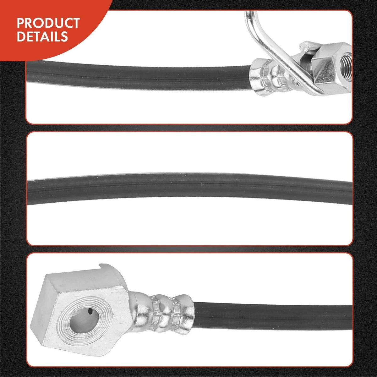 Rear Right Brake Hydraulic Hose for Ford F-450 Super Duty (1999–2003)