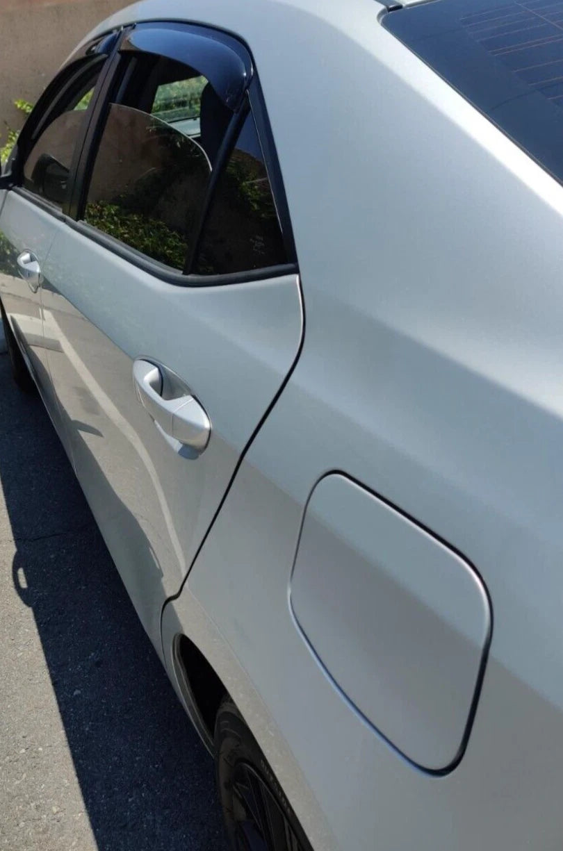 AVS Smoke Rain Guards Vent Visors 3M Tape-On for Toyota Corolla (2014–2019) 94989