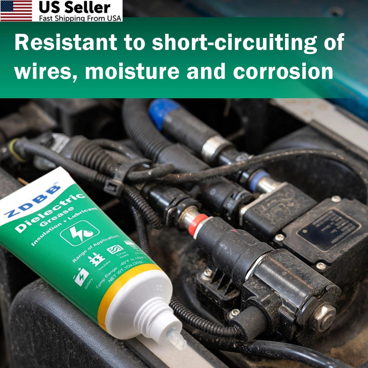 Dielectric Grease for Electrical Connectors Automotive (1 Oz)