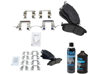 Set of 4 Brake Pads for Infiniti G35 (2003–2005) 34455VDVD