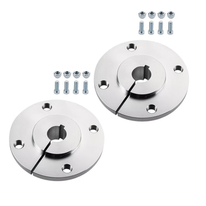 2 Rear Axle Aluminum Wheel Hubs for Go Kart Off Road Cart (1" Bore)