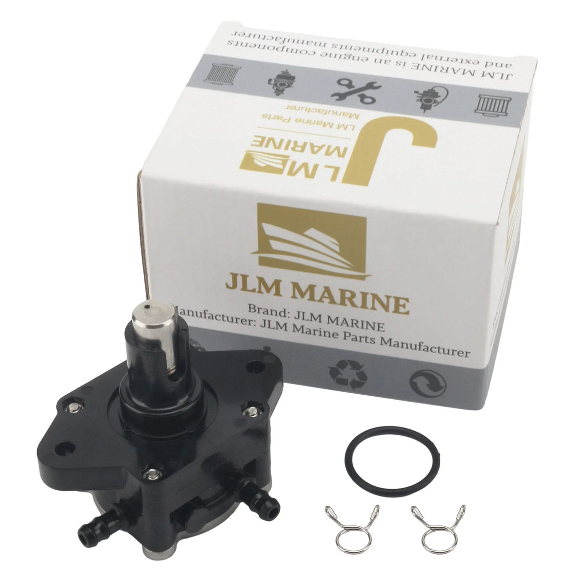 Outboard Fuel Pump & O-ring Kit for Suzuki Marine Outboard Motor (15100-90J10)
