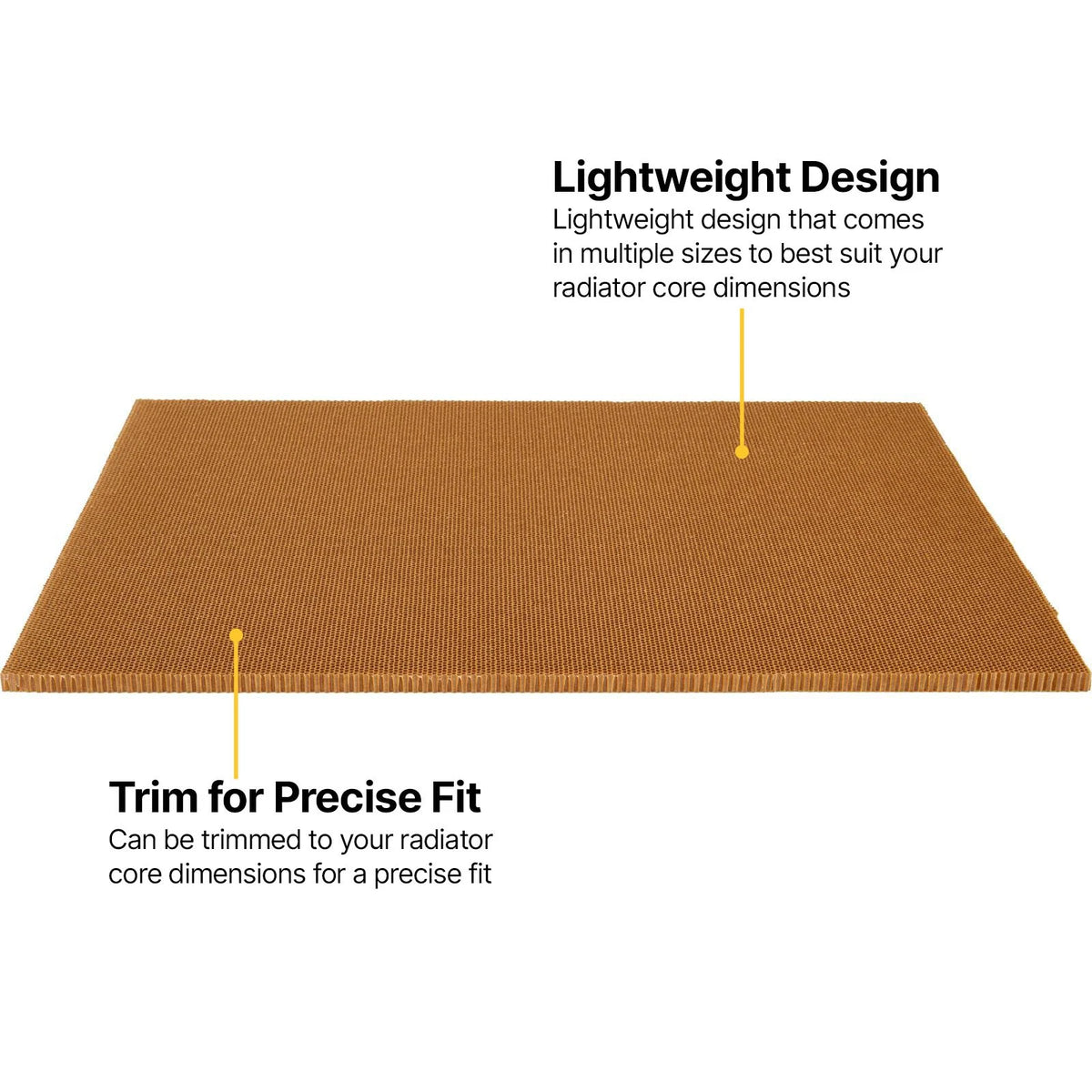 Radiator Screen Rock Guard Protector for 15" x 22" (9173421-15X22)