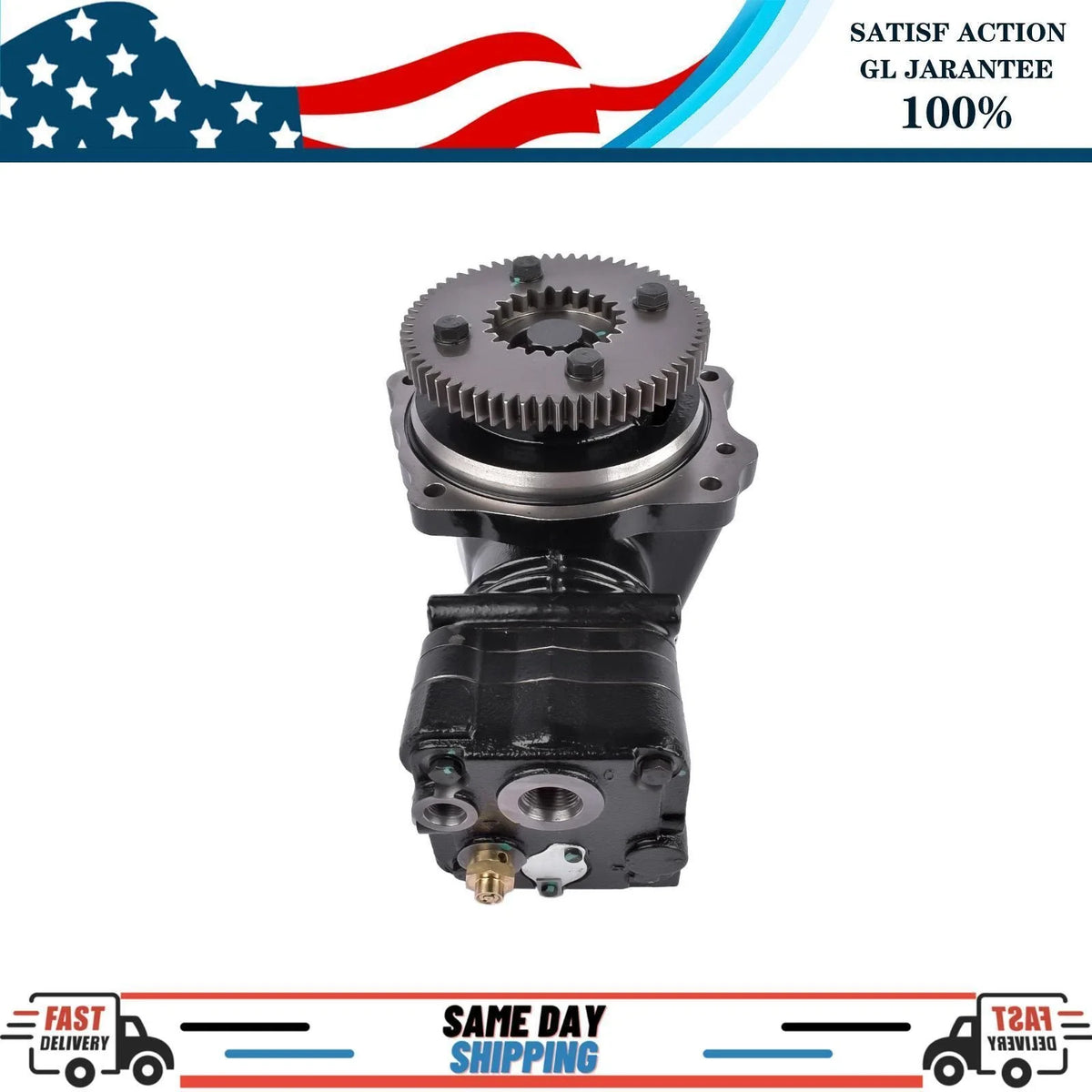 Air Brake Compressor for Detroit Diesel Series 60 (1992–2007)