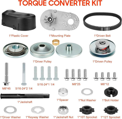 Clutch Kit for 30 Series 2-7HP Go-Kart Mini Bike (Customizable Performance)