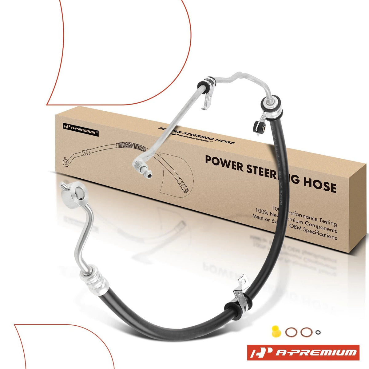 Power Steering Pressure Line Hose Assembly for Kia Optima (2008–2010) 575102G510, 3403607