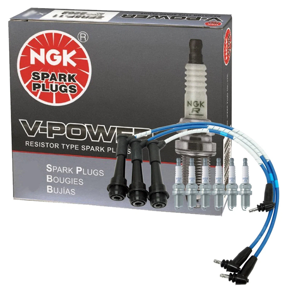 Tune Up Kit for Lexus GS300 (2001–2004) w/ NGK Wire Set & Spark Plugs