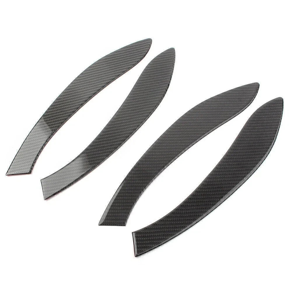 Interior Door Handle Pull Cover Trim for BMW 3 Series F30 F31 (2012–2019) Carbon Fiber