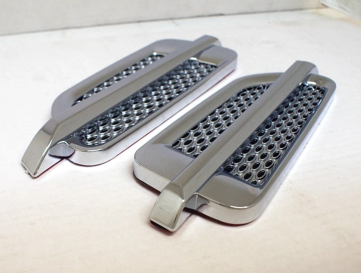 Set of 2 Chrome ABS Side Air Vents for GMC Yukon Tahoe (EAV032)