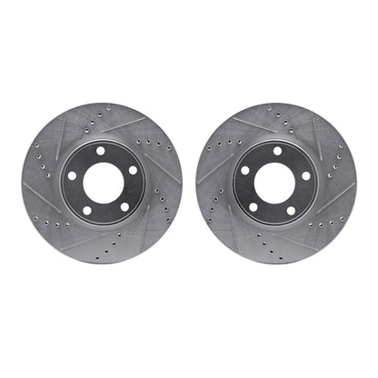 2X Brake Discs Front for Lincoln MKX (2007–2008) WGPN1-54052 296mm Rotors