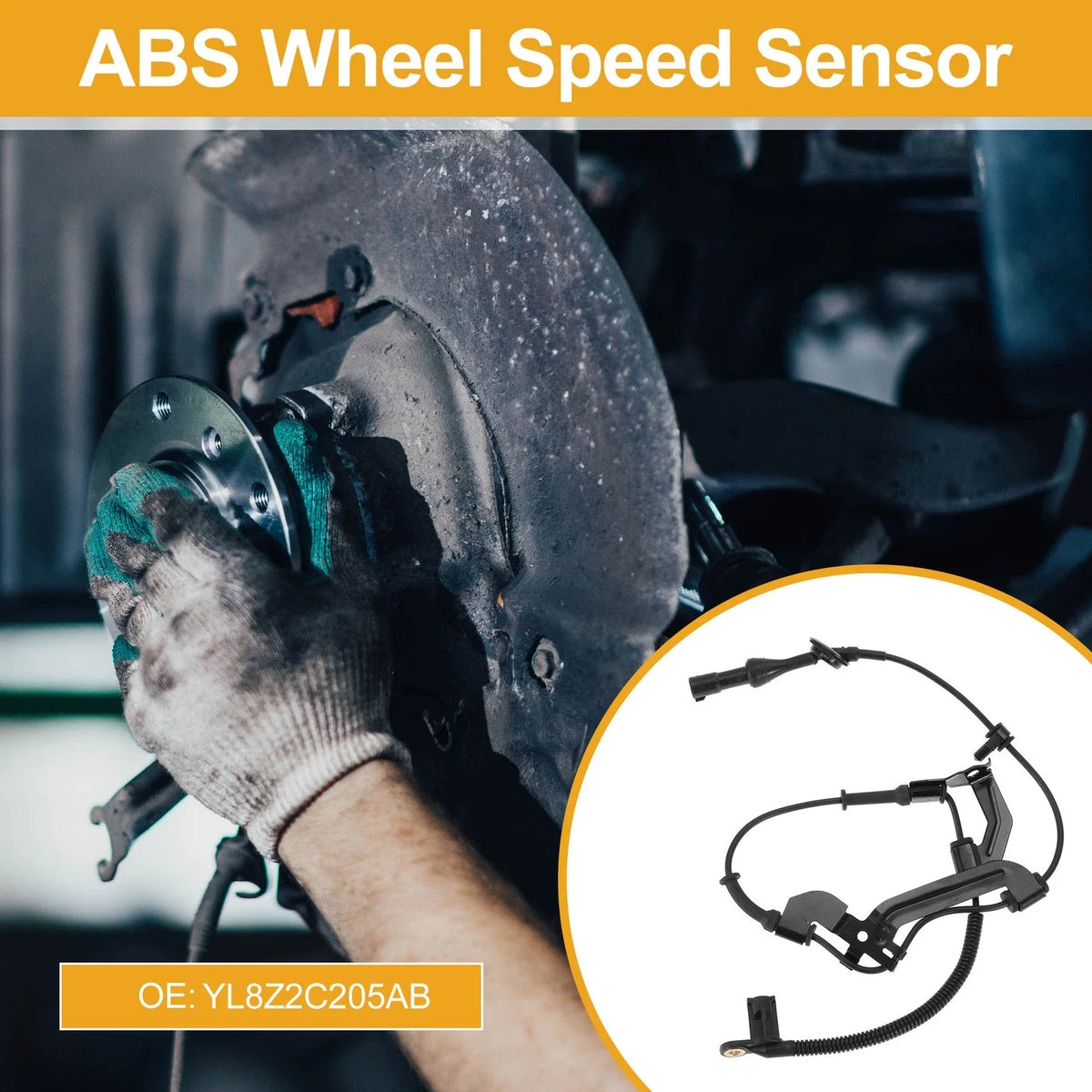 ABS Wheel Speed Sensor No.YL8Z2C205AB for Ford Escape (2001–2007)