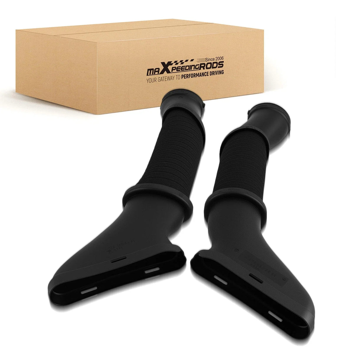 Left and Right Black Air Duct Kit for Mercedes GLE63 AMG S (2016–2017)