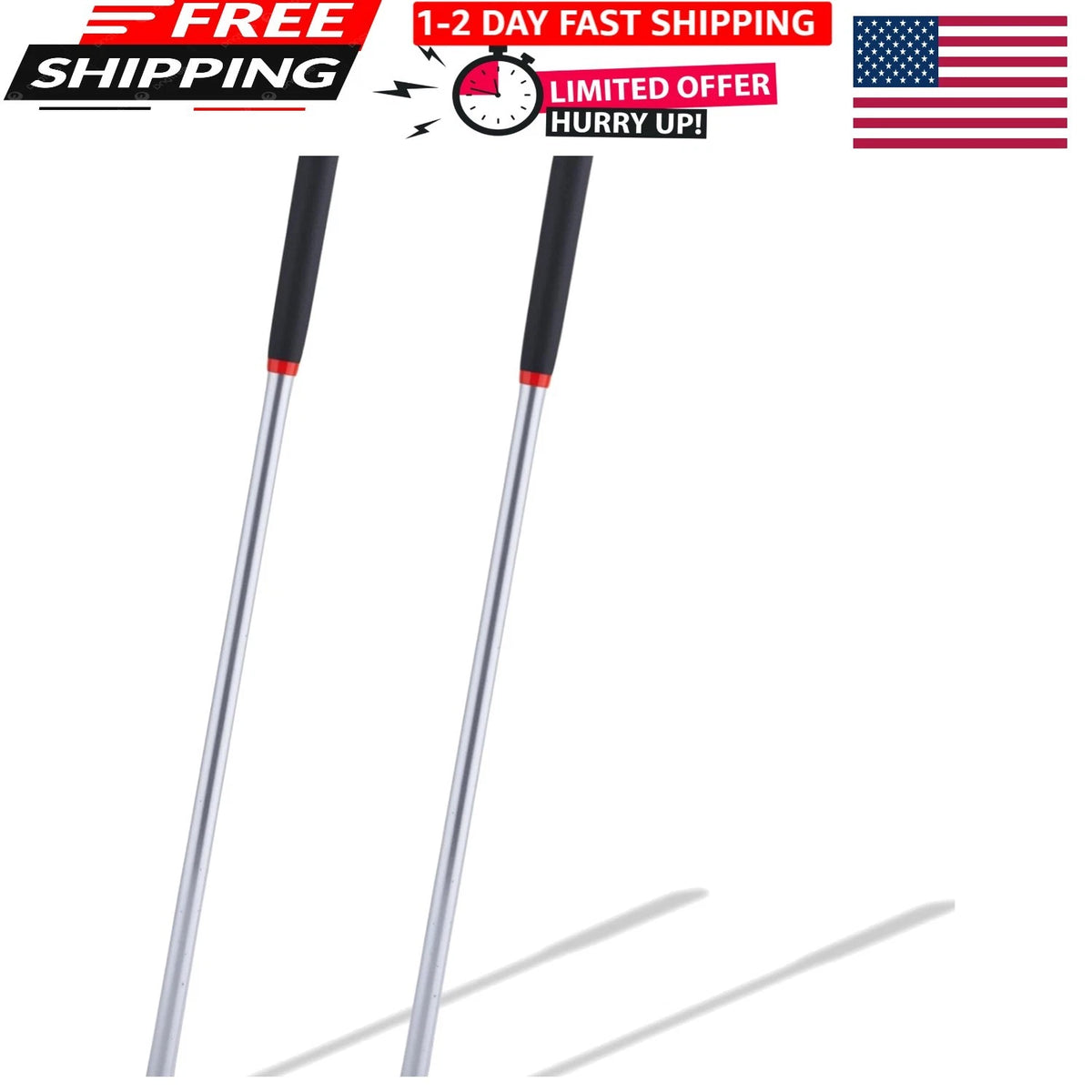 2 Pack Winding Bars for Garage Door Torsion Spring
