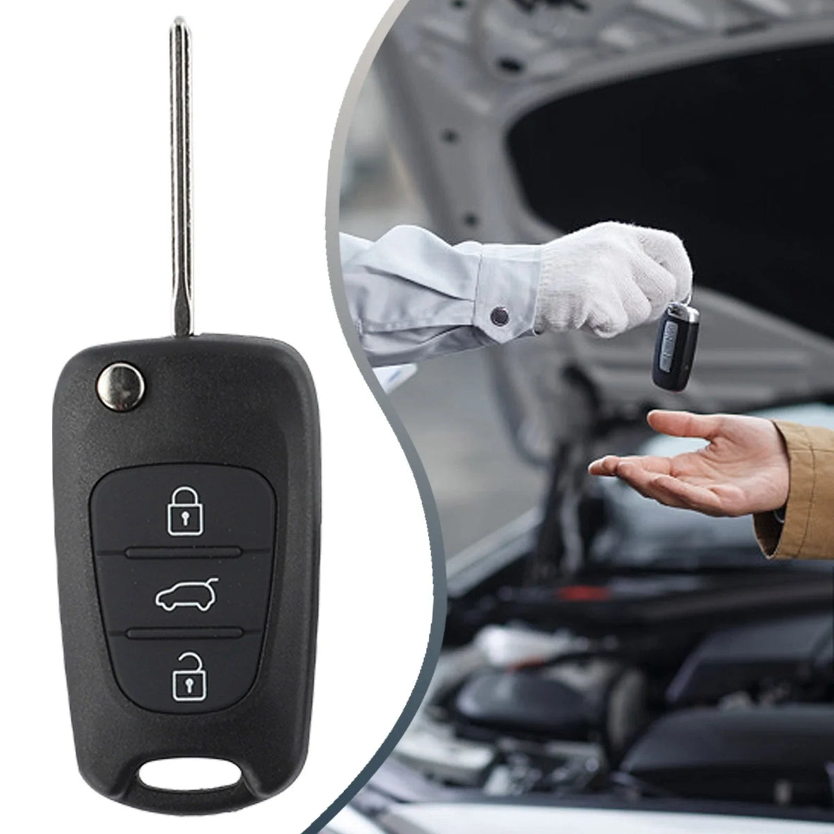 Remote Key Case for Hyundai (2011–2016) 954301J000 954301J050 954301K001 954302L600