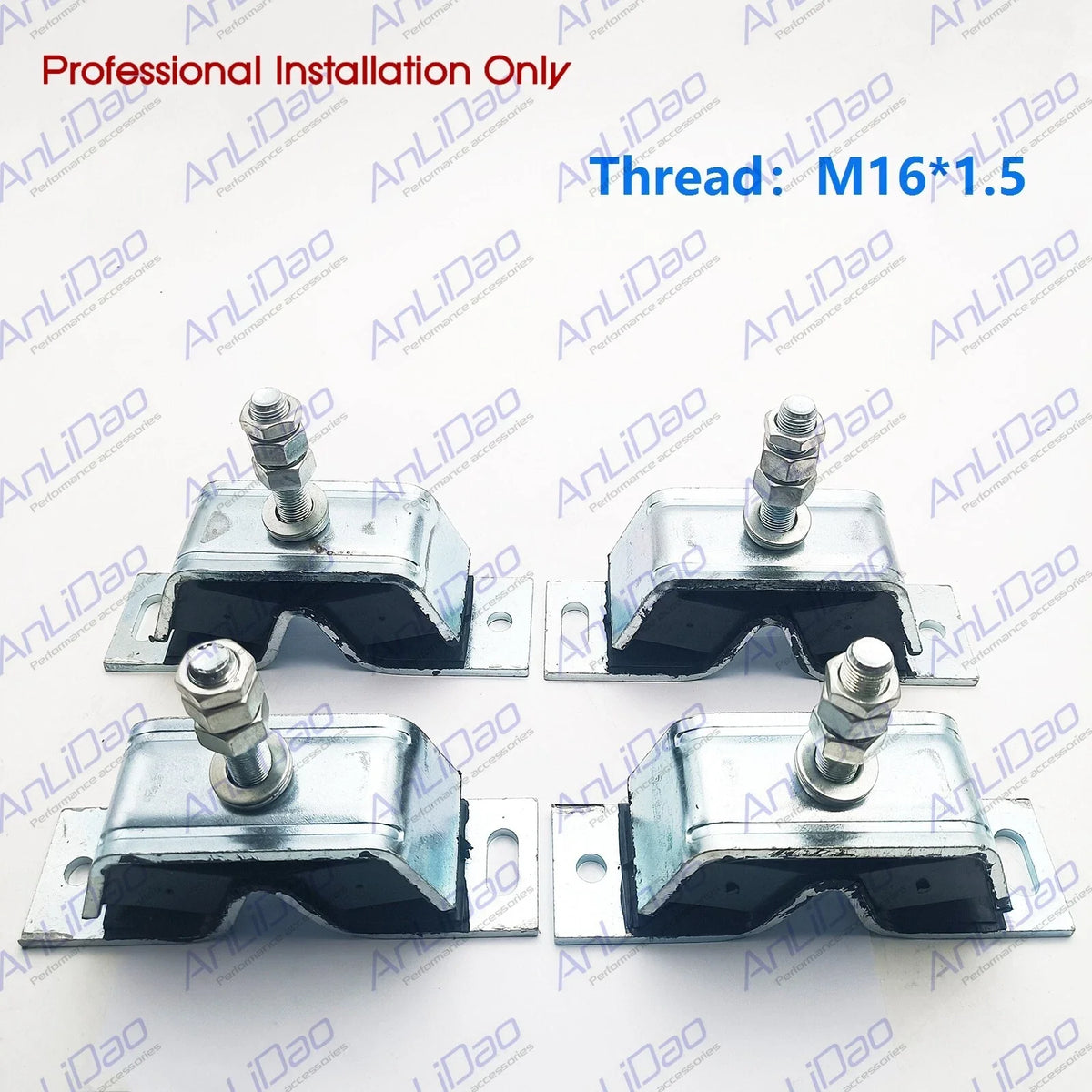 Set of 4 Engine Mounts for Yanmar 2GM 2YM 3GM 3YM (N/A) 128270-08341 128377-08340