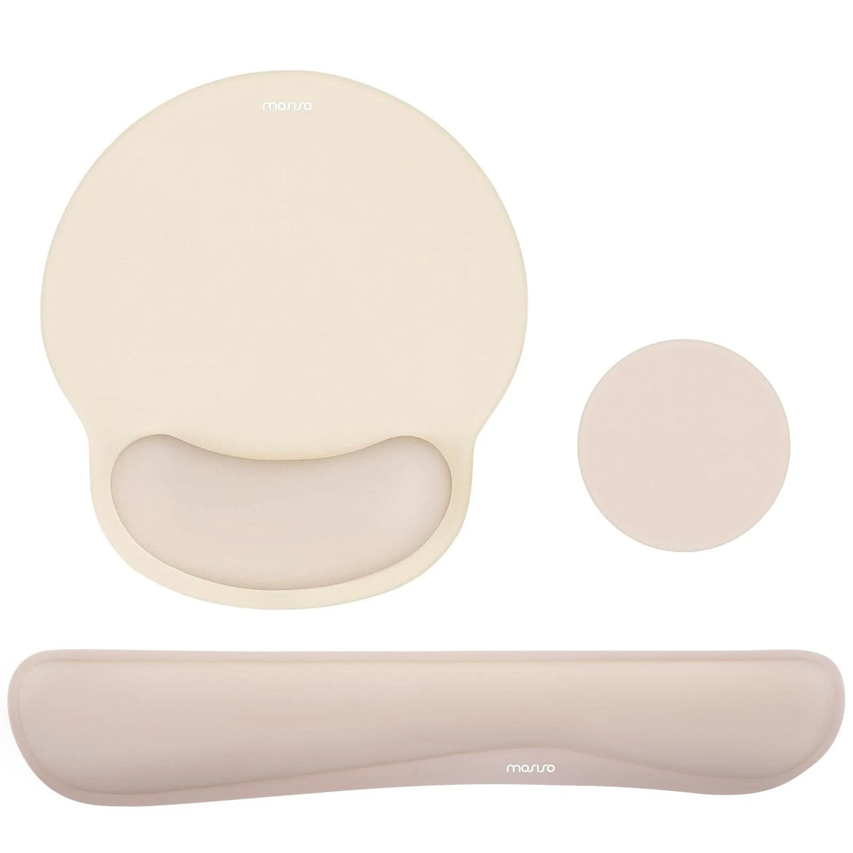 Wrist Rest Support for Mouse Pad & Keyboard (9.65 x 8.66 inches)