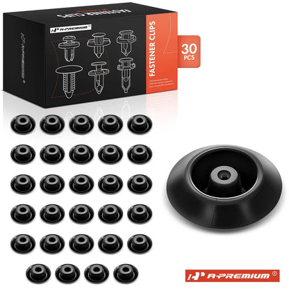 30Pcs Nylon Body Hole Plug Retainer for Honda Accord CR-V Civic (95551-11000, 25331)