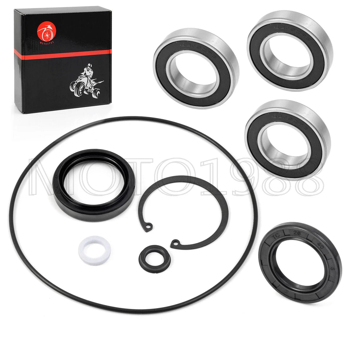 Rear Axle Rebuild and Seals for Honda TRX250 Recon (1997–2017)