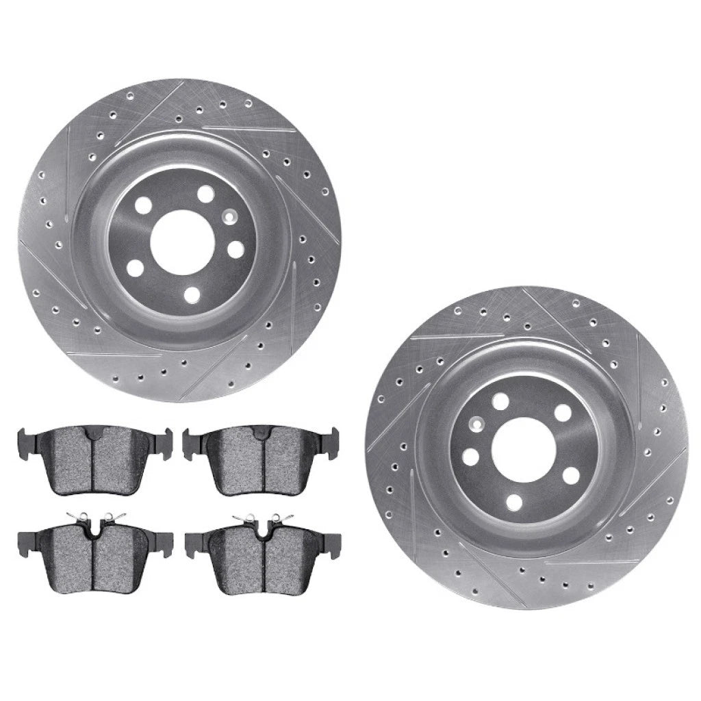 Rotor Set with Brake Pads for Volvo XC90 (2020) ALX-PAU-DF-7512-27073-CLA2