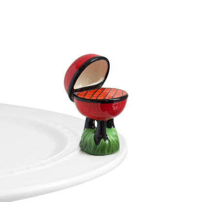 Mini Collectible Figurine for Nora Fleming Hot Stuff Grill