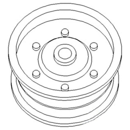 Idler Pulley for 6602 6622 AP24395 AP24395-A P6365