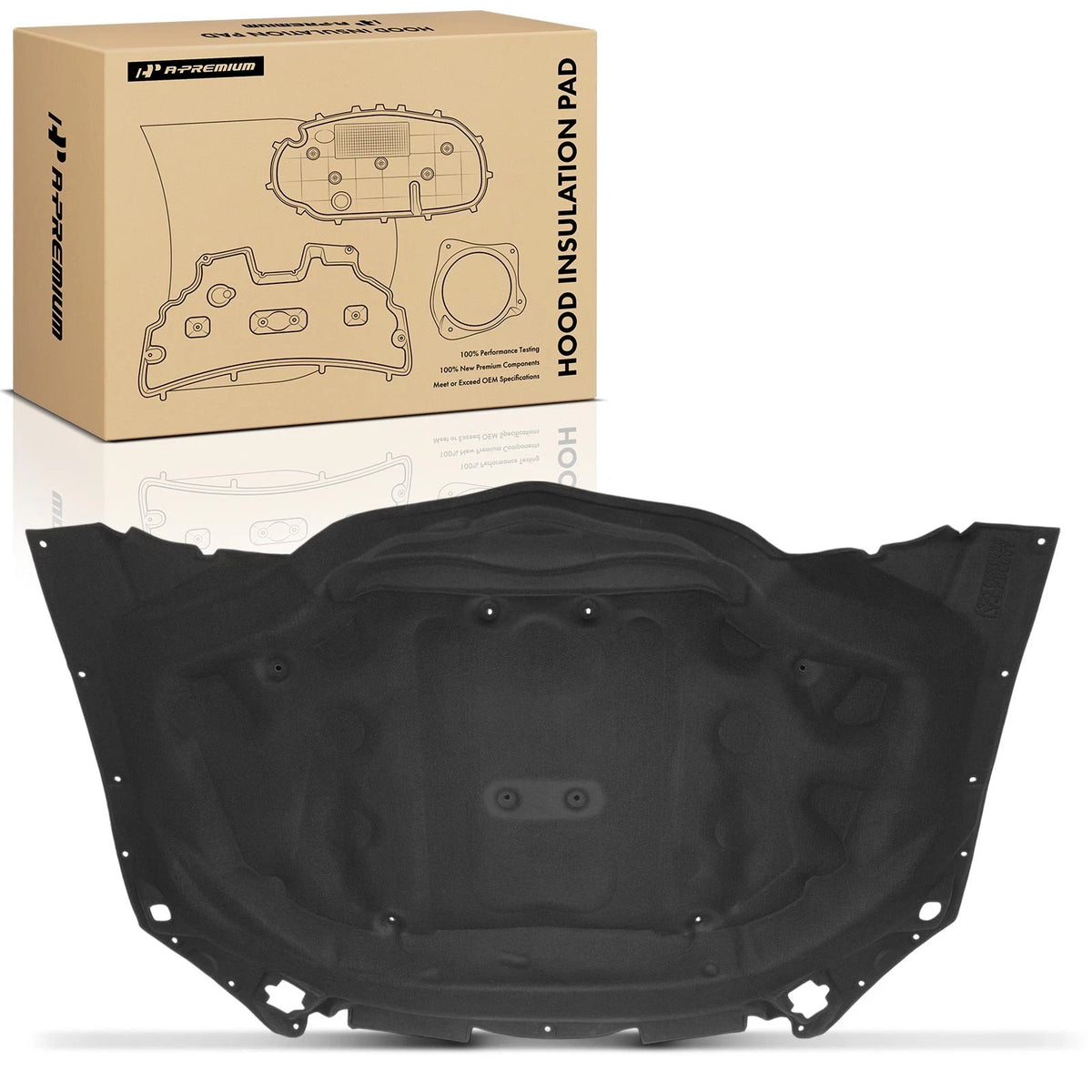 Engine Hood Insulation Panel Assembly for Mercedes-Benz S-Class (W221 W222) 2216820026