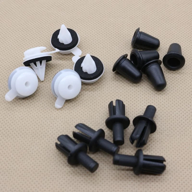 15pc Windshield A Pillar Push Rivet Retainer Clips for Range Rover L322 (2002–2012) - 002229, IPN 00050, LR 033144