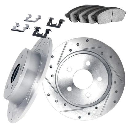 Brake Rotor Set for Volkswagen Jetta (1999–2005) ALX-PAU-DF-7512-74032-CLA2