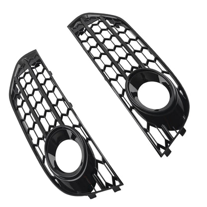 Front Bumper Fog Light Grille Cover for Audi A4 B8 Allroad (2010–2015) 8K0807682H