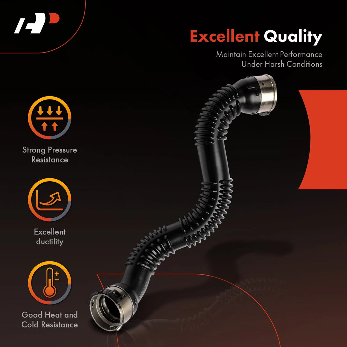 Intercooler Turbo Hose for Mercedes CLA250 GLA250 (2014–2020) 2465200001 A2465200001
