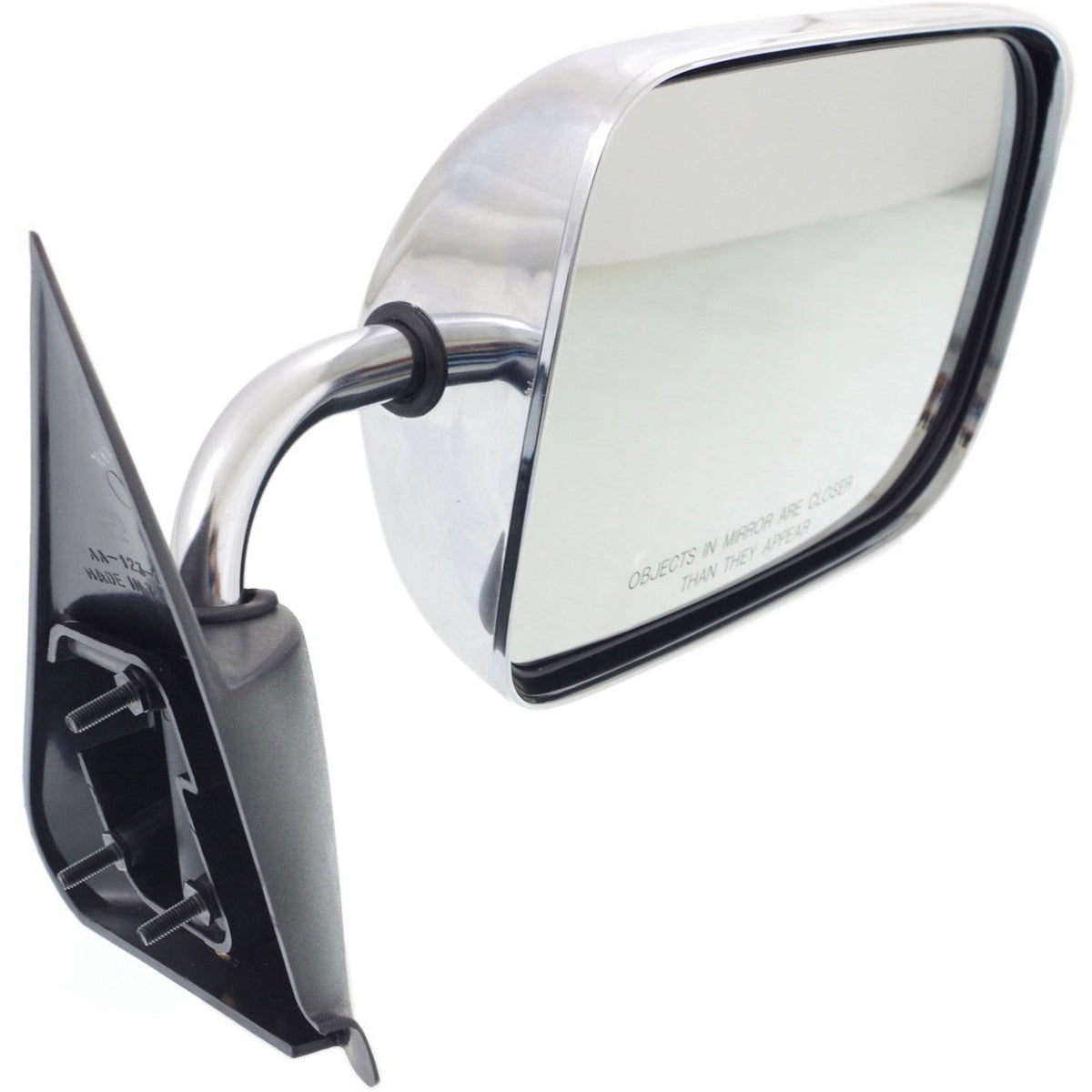 Manual Mirror for Dodge Ram 1500 (1994–2001) Passenger Side Chrome Folding