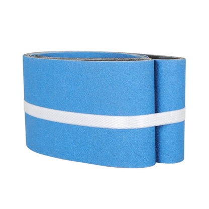 Set of 5 Zirconia Sanding Belts 4" x 36" 120-Grit for
