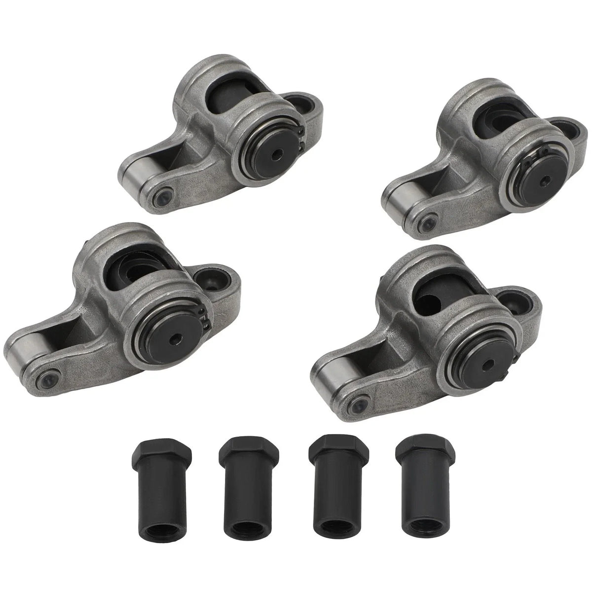 Set of 16 Stainless Steel Roller Rocker Arms for Small Block Chevy (SBC 305 350 400)