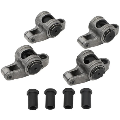 Set of 16 Stainless Steel Roller Rocker Arms for Small Block Chevy (SBC 305 350 400)