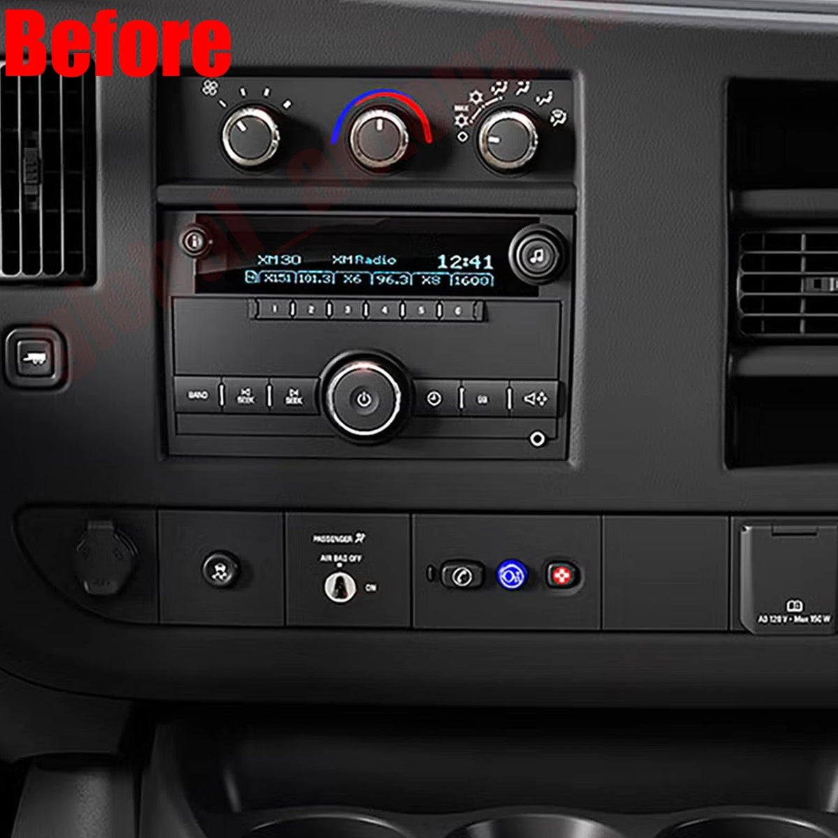 10" Android 13 Carplay Car Stereo Radio GPS for Chevrolet Express (2008–2024)