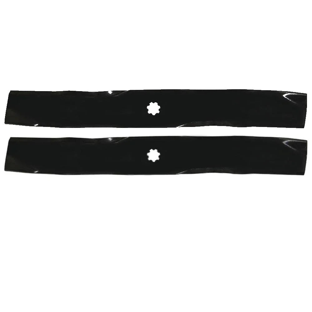 Set of 2 Mulching Mower Blades for John Deere 38" Cut Mowers (AM141040)