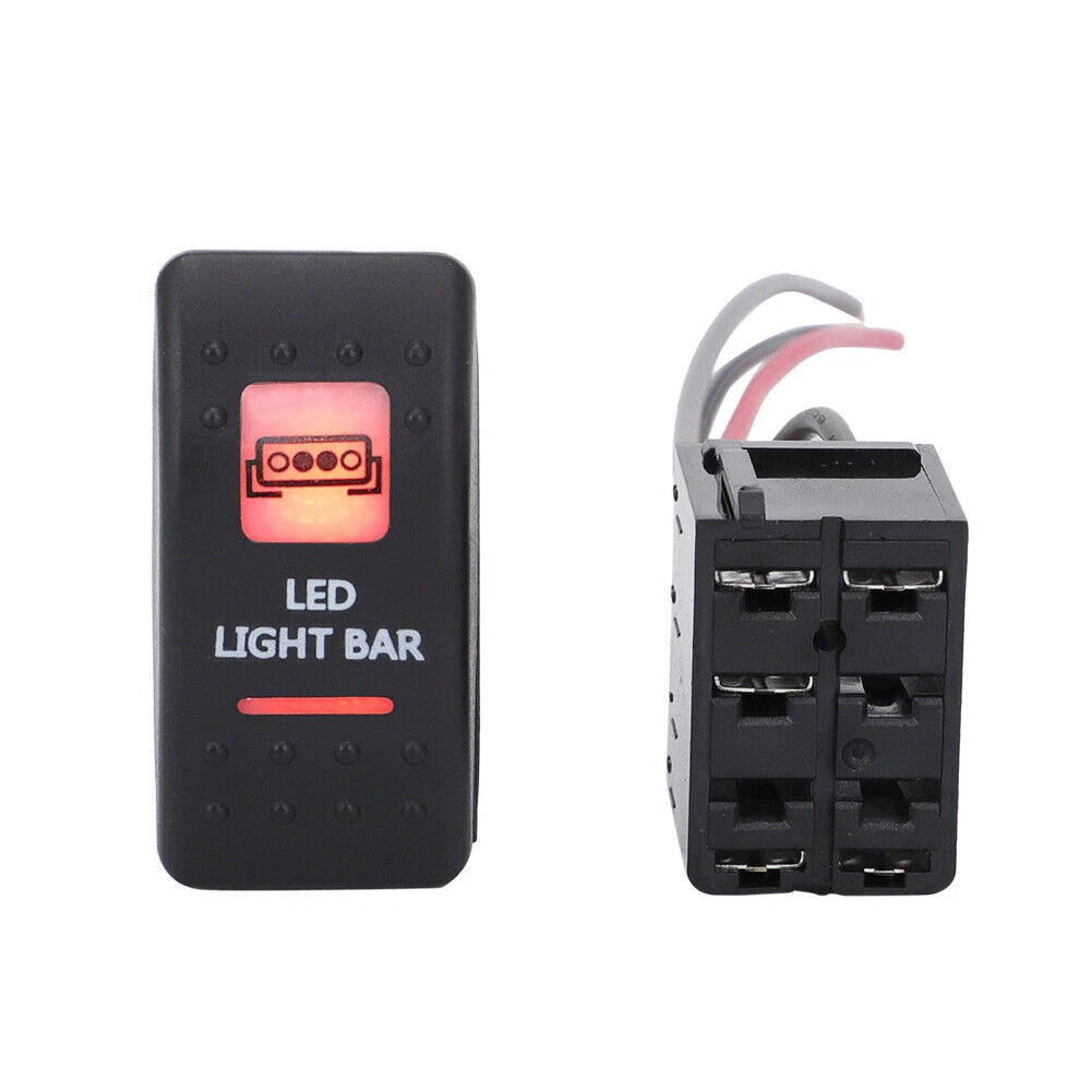 Amber LED Light Bar Switch Rocker for Can-Am Maverick (2013–2023)