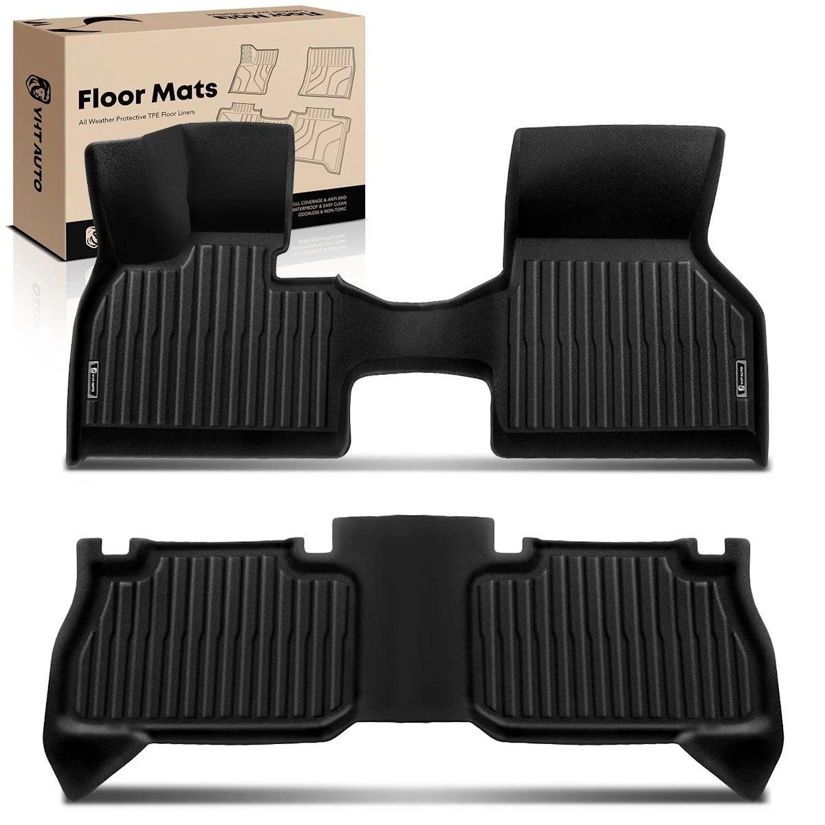 Set of 2 Floor Mats for BMW iX (2022–2024) 18089844, EV, Sport Utility