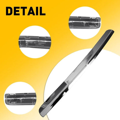 Set of 3 Front Bumper Chrome Lower Molding Trim for Toyota Tundra (2000–2006)