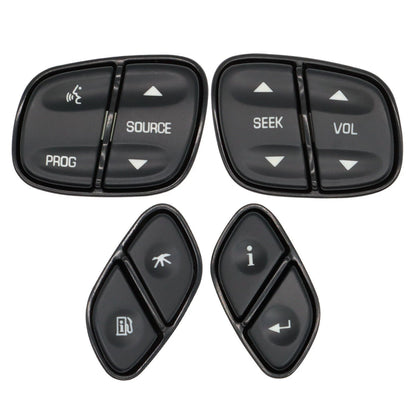 4X Steering Wheel Switch Control Buttons for Chevrolet Suburban (2003–2007) - 1999442, 1999443, 12450243, 12450244