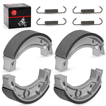 2 x Rear Brake Shoes for Yamaha Trailway 200 TW200 Serow 225 PW80 (1985–2002)