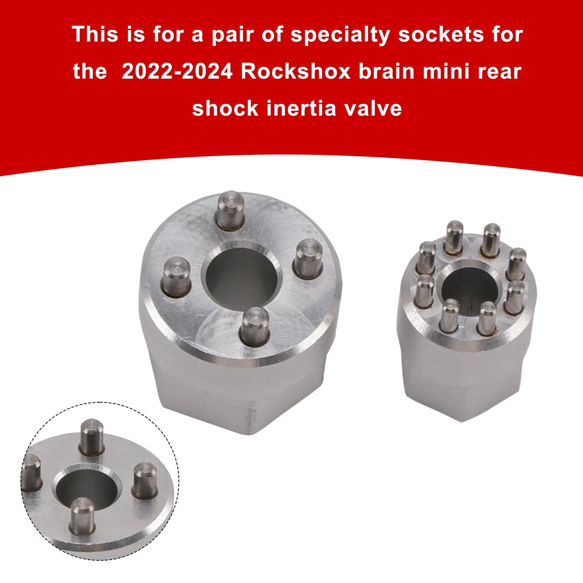 RockShox Brain Inertia Valve Tool Socket Set for Specialized MINI Shock