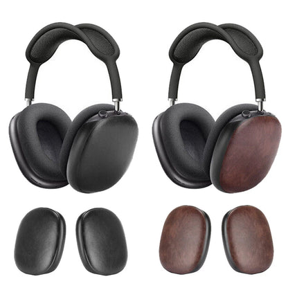 1 Pair Protective Leather Sleeve Case for AirPods Max Wireless Headset