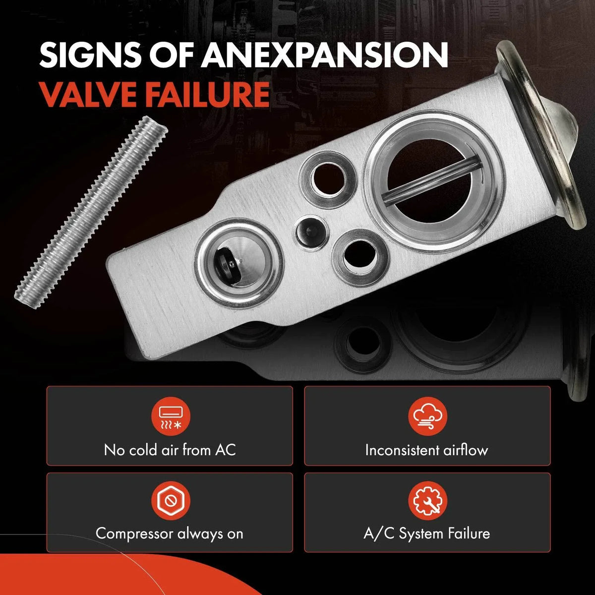 A/C Expansion Valve for Jeep Liberty, Dodge Nitro (2007–2011)