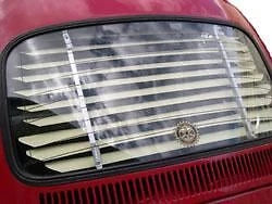Set of 4 Venetian Blinds for VW Beetle (1971–1998) - Ivory