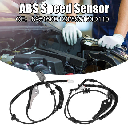 Set of 2 ABS Wheel Speed Sensors for Toyota Yaris (2008–2012) No. 895160D120