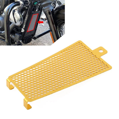 Oil Cooler Radiator Grille Cover for Harley Softail Deluxe Low Rider Fat Bob (2018–2023)