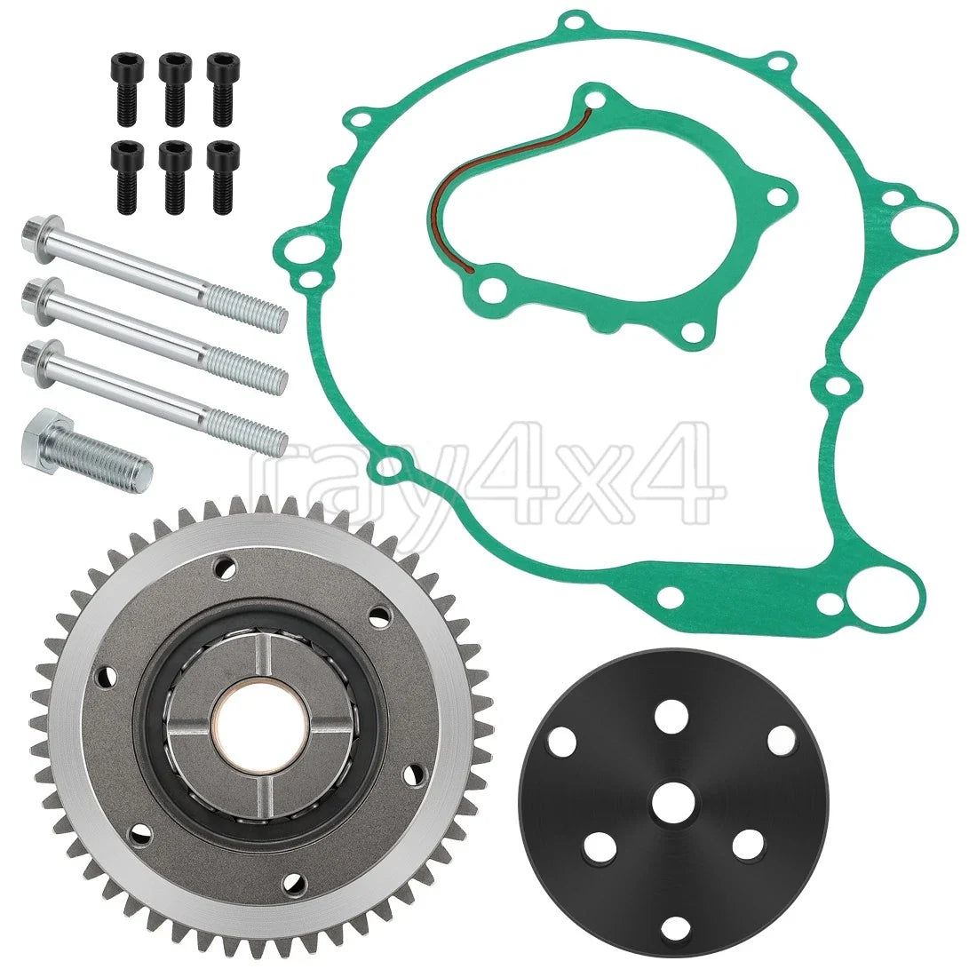 Starter Clutch Kit with Gear Gasket & Bolt Puller for Yamaha Raptor 660 (2004–2005)