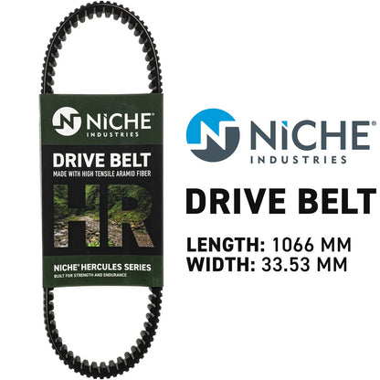 Drive Belt for Polaris Ranger 1000 Crew Diesel (2015–2018) 3211175, 519-CDB2331T